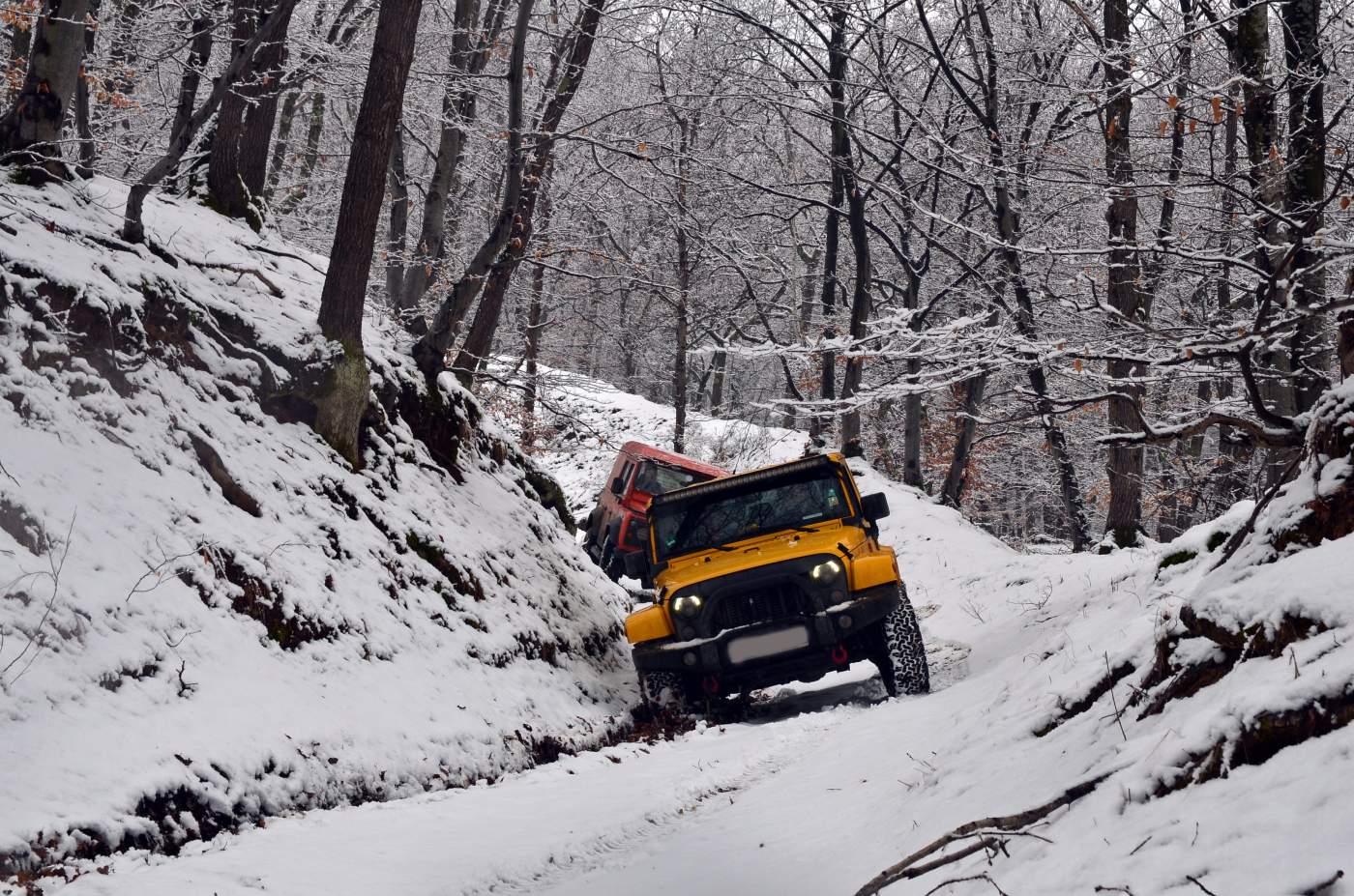 4x4 Geländewagenreise in den Karpaten | Rumänien Winter Abenteuer