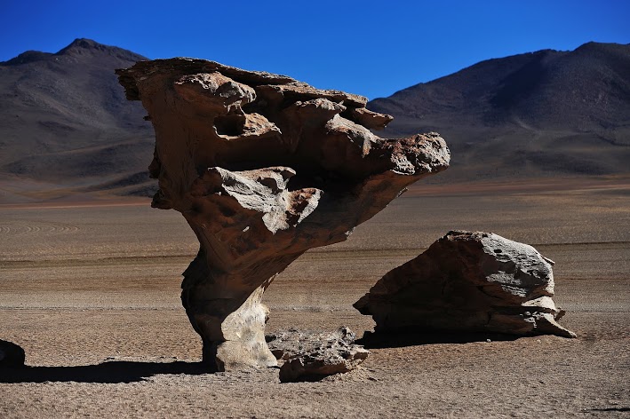 Uyuni Stone Tree, Bolivien