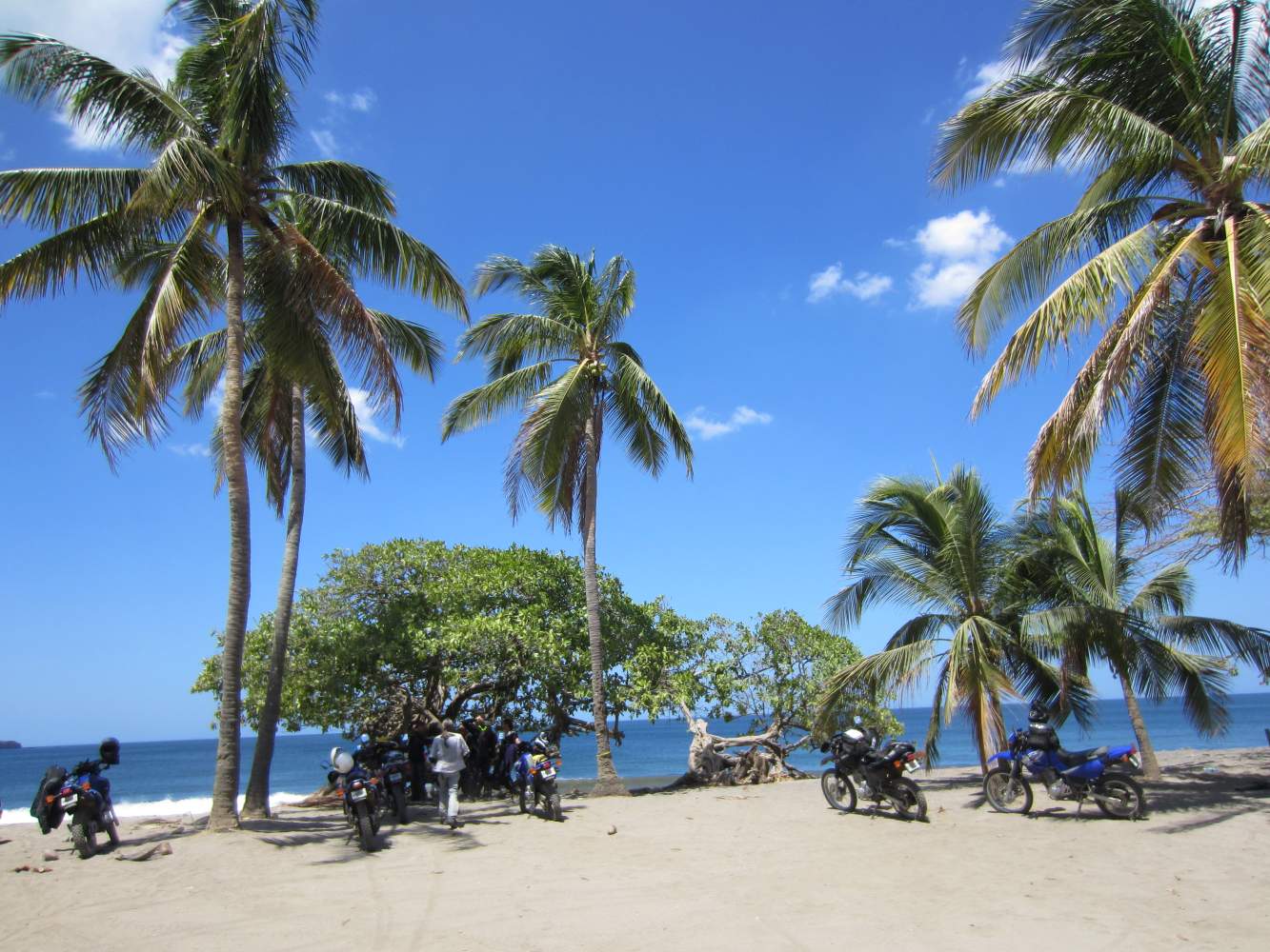 Playa de Coco auf unseren Motorradreisen in Südamerika