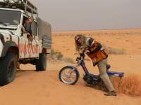 Tunesien - total abgefahren Mofareise - Mit dem Mofa durch die tunesische Sahara