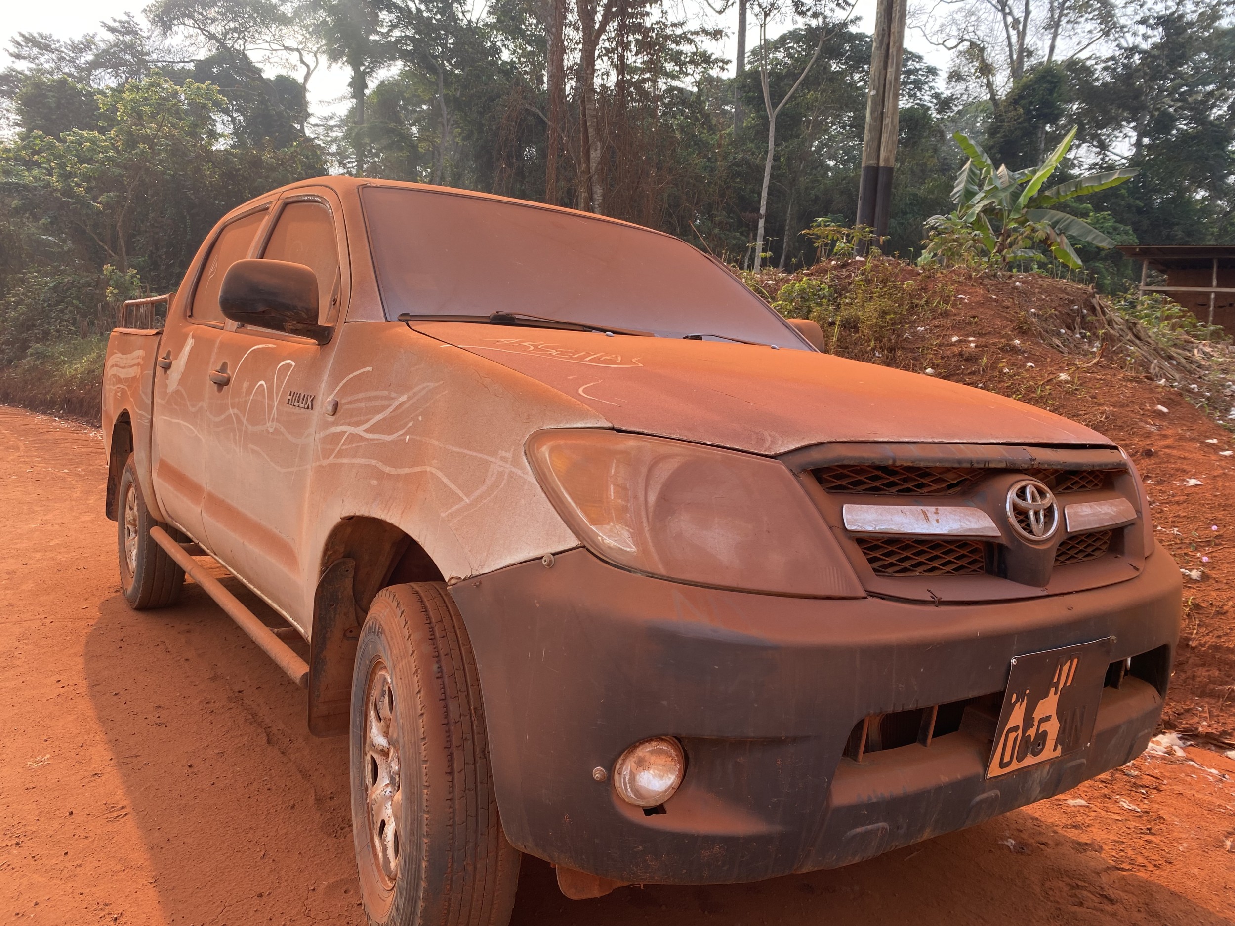 Toyota auf der Transafrika 4x4 Safari offroad dirch afrika 