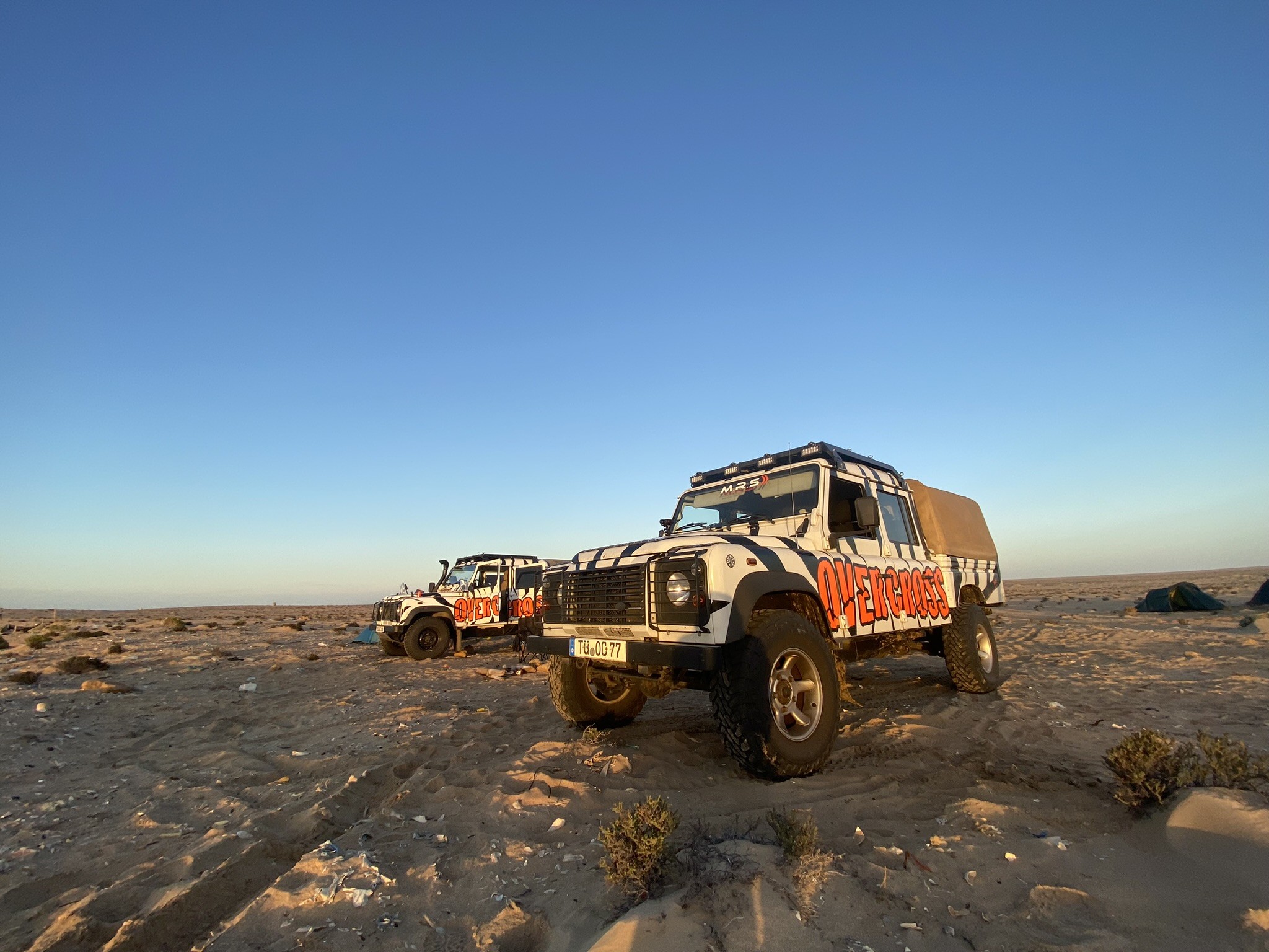Transafrika Expedition mit dem Safari Land Rover Defender Zebra130 durch Afrika