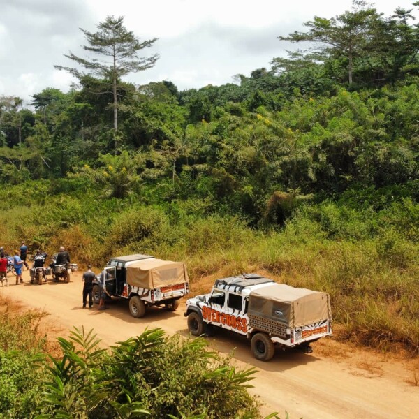 Offroad-Reisen Afrika Elfenbeinküste Sandstrände Hafenstädte