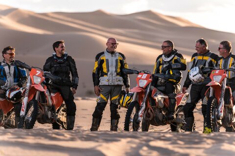 Mongolei Motorradreisen: Enduro durch Gobi und Steppe