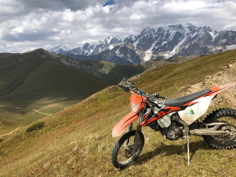 Enduro through West Georgia, the Caucasus, and Svaneti