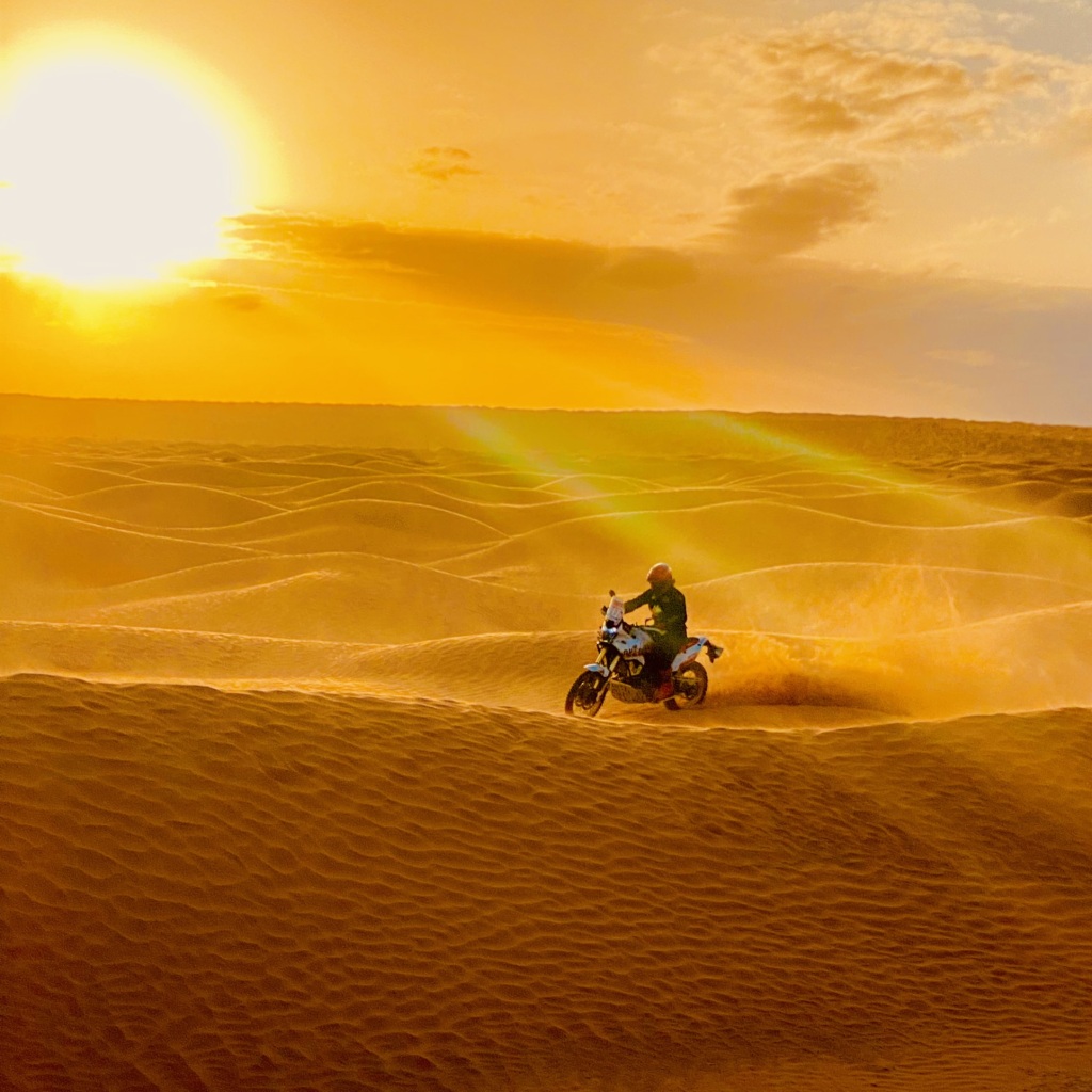 Endurotour Marokko, Mit der Enduro durch die Sahara