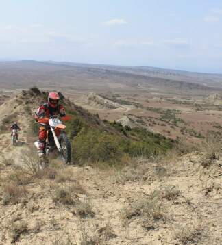 Enduro-Motorradreise in Georgien