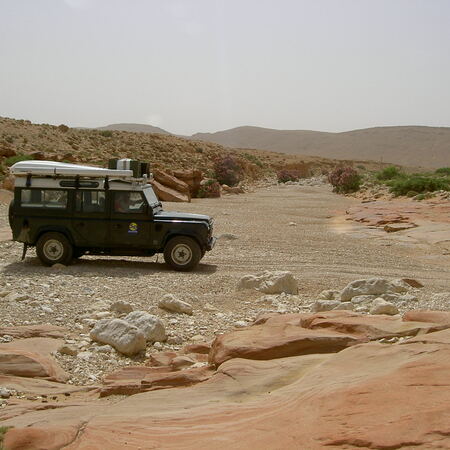 Paris Dakar Expedition auf der Rallye-Route