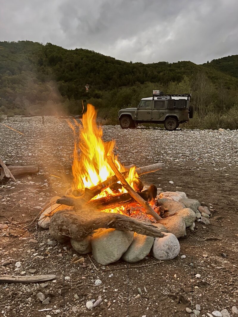 4x4 Aventura de Camping através de Montenegro