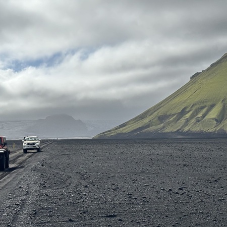 Tour guiada pela terra de fogo e gelo