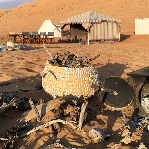 Offroad-Reisen Asien Muscat gemeinsamen Abendessen