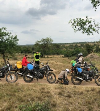 Motorradreisen Safari Wildbeobachtung Uganda Ruanda Burundi