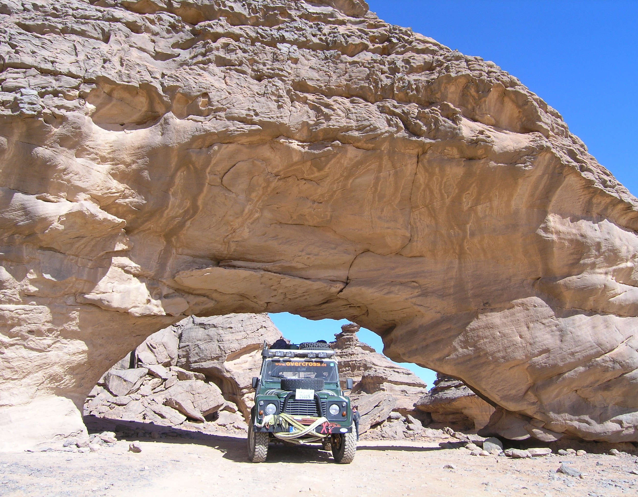 Mit dem Defender auf der Trans Afrika Geländewagenexpedition Westroute