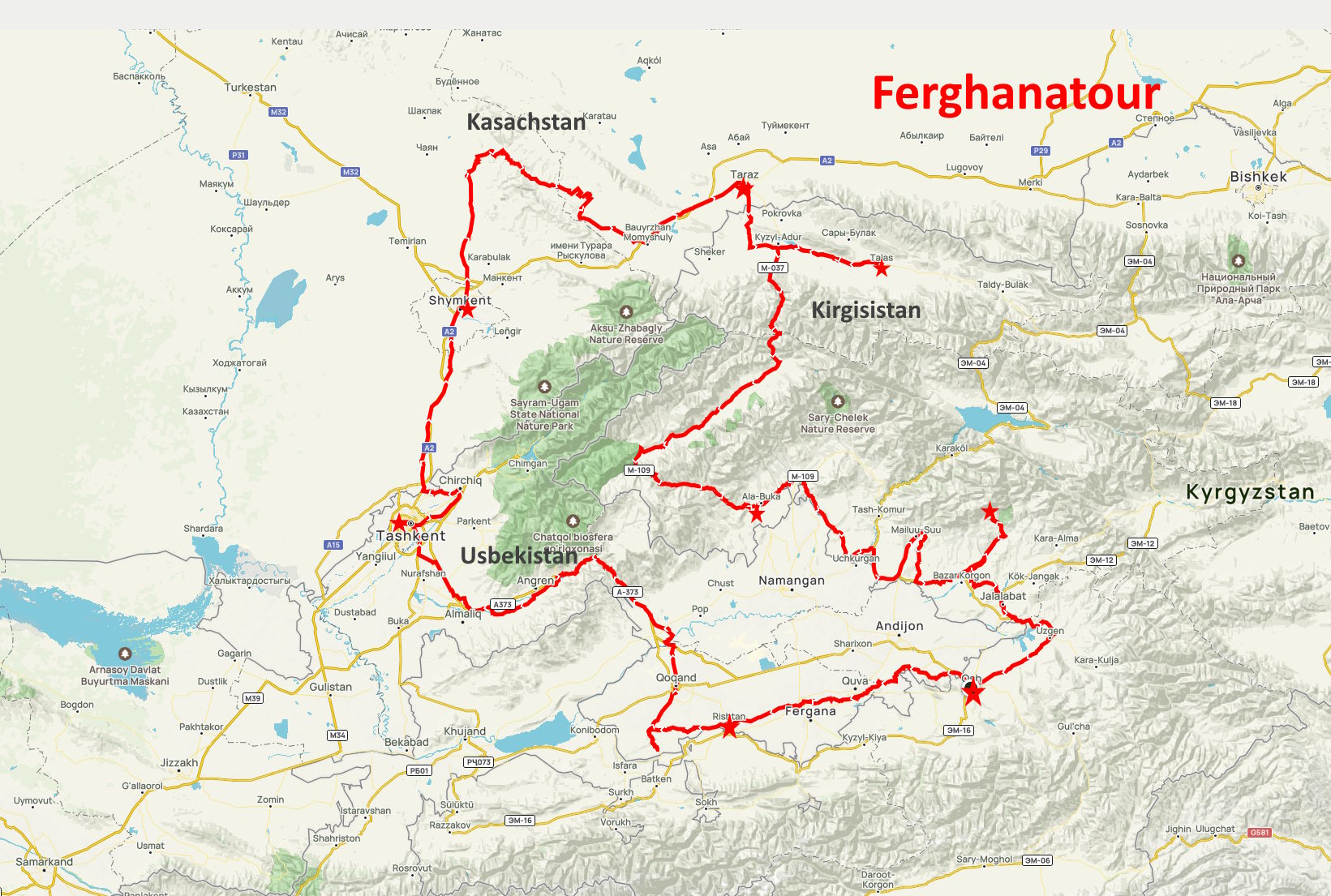 Motorradreisen duch Kirgistan mit dem Motorradreiseveranstalter OVERCROSS Routing