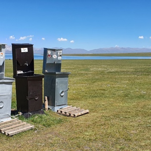 Motorradreisen Asien Ankunft Basar Essen