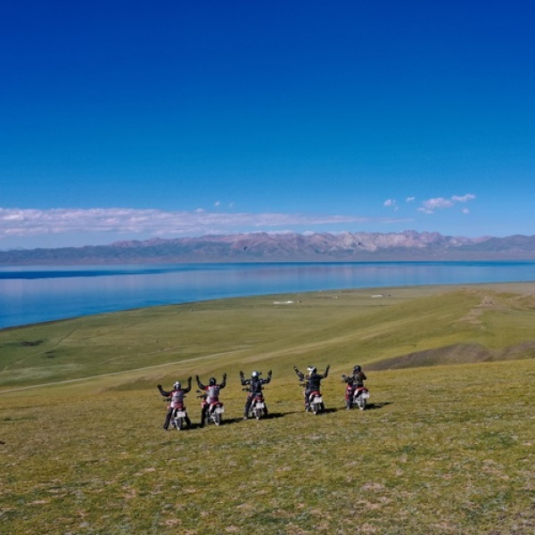 Motorradreisen Kirgisistan Osh lokale Gerichte Basar