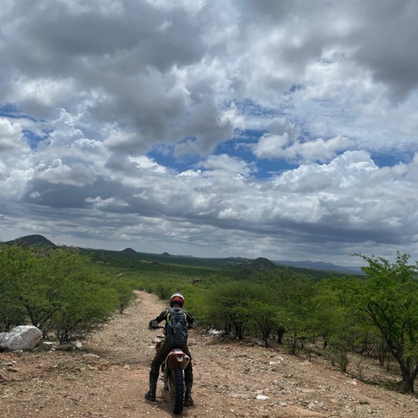 Motorradreisen Namibia Überraschungen Trockenflüsse Wüstenelefanten