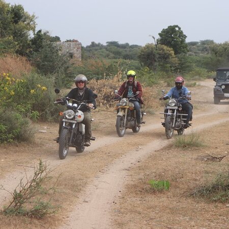 Rajasthan Sobre duas rodas