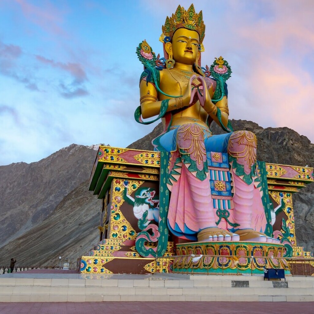 Offroad-Reisen Indien Leh Palast kulturellen historischen