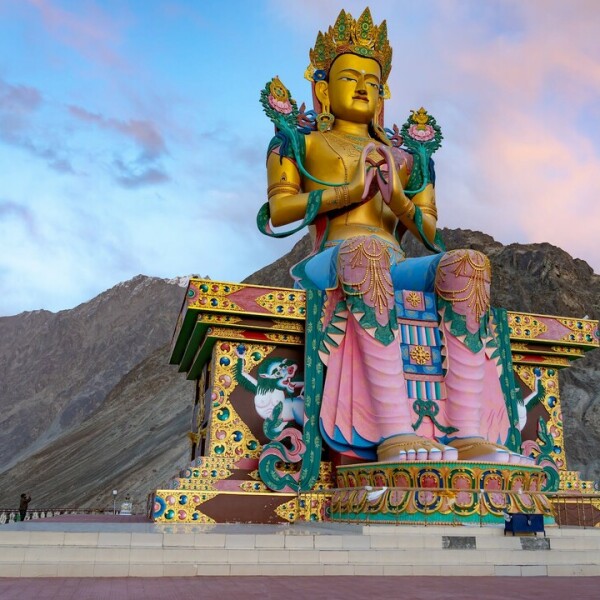 Offroad-Reisen Indien Leh Palast kulturellen historischen