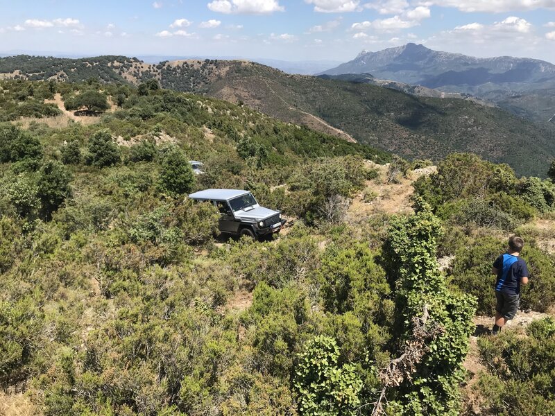 Sardinia 4x4 off-road in the SUV