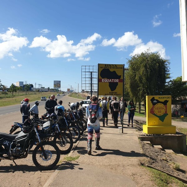 Motorradreisen Afrika Pause Dörfer Kultur