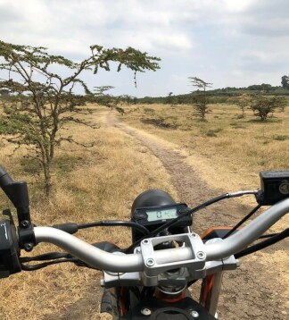 Motorradreise in Kenia -  Safari in der Masaai Mara