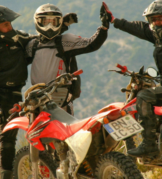 Eine Offroad Motorradreise in Südspanien