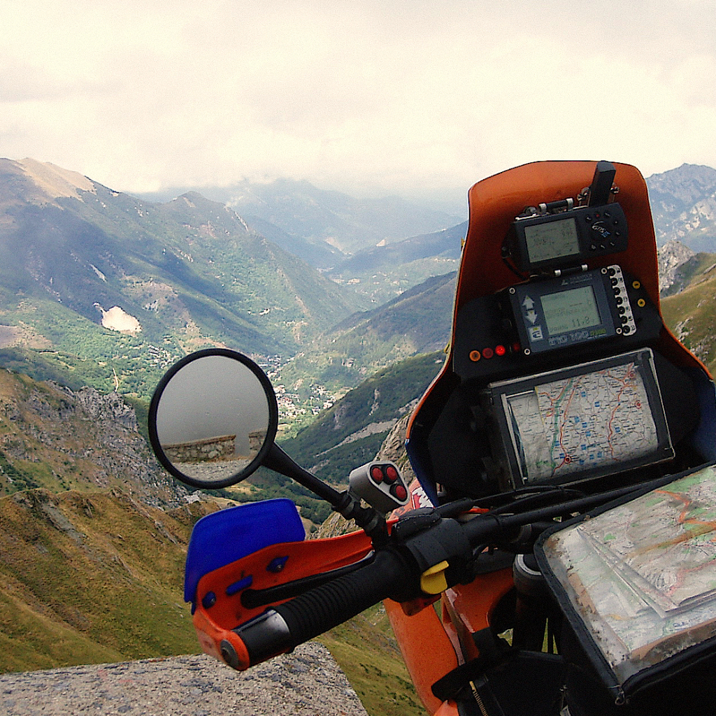 Motorradreise durch die Westalpen Europas