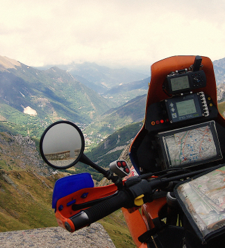 Motorradreise durch die Westalpen