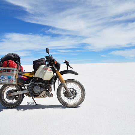Goo North: Ushuaia nach Cartagena Motorradreise