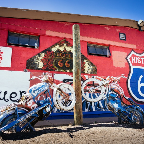 Motorradreisen Nordamerika Motorradreise Route 66 Springfield