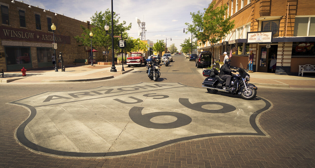 Motorcycle trips in North America