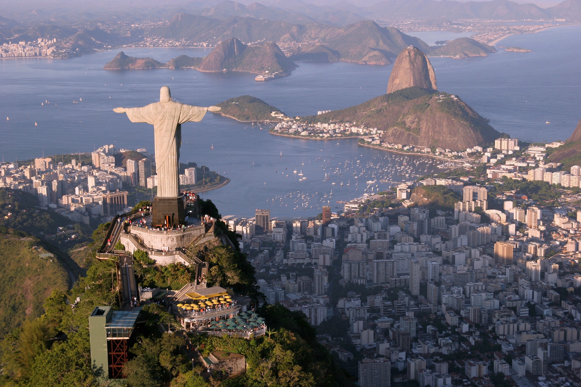 Corcovadoberg, Brasilien mit OVERCROSS