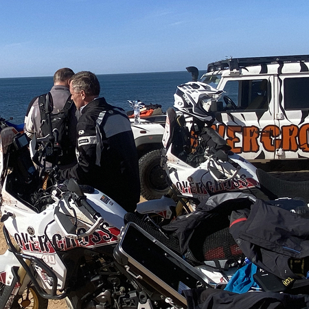 Viagem de moto Costa do Marfim: 21 dias Europa–Gana