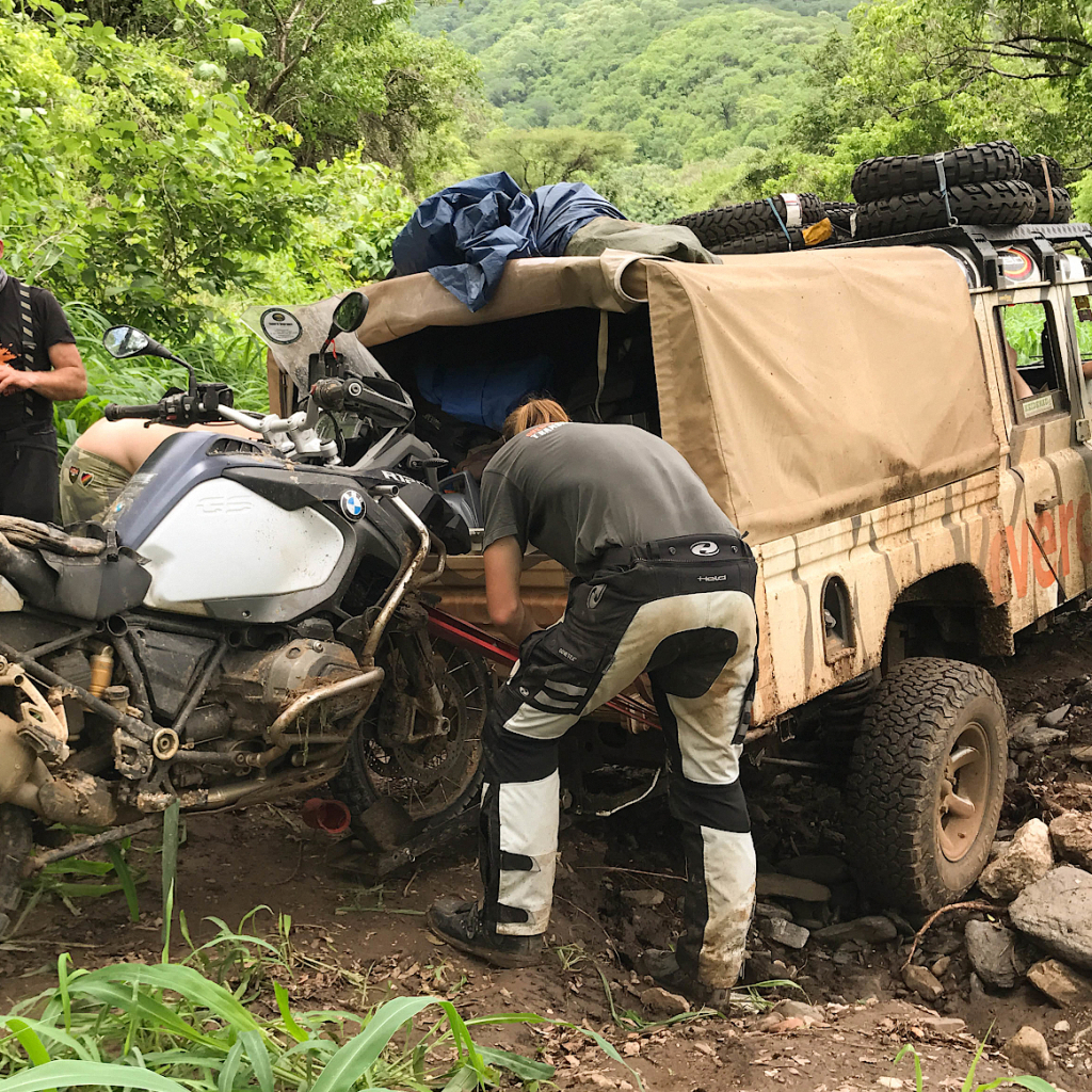 Trans- Afrika : Äquator Motorrad-Expedition