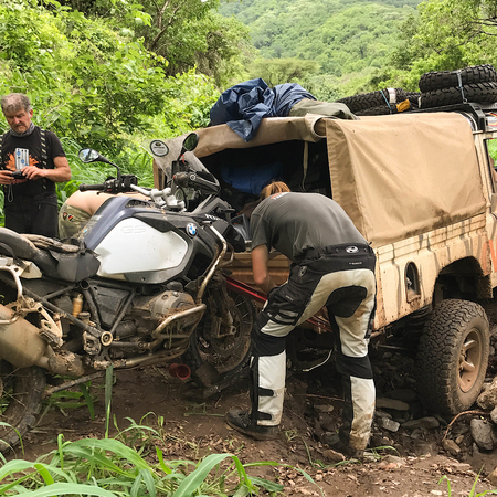 Trans-Equador Motociclo-Expedição - Vá para o Sul