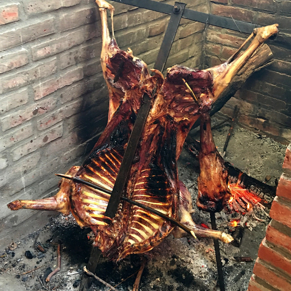Motorradreisen Suedamerika Pampa Gletscher Asado