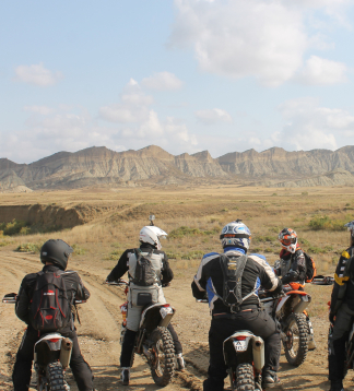 Enduro Motorrad-Tour durch das westliche Georgien