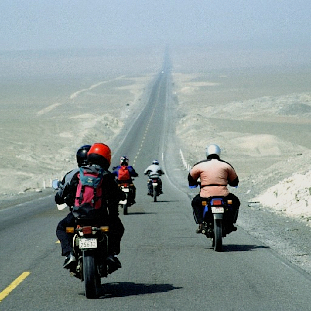 Motorradreisen Peru Flugzeug Nazca Linien Zeichnungen