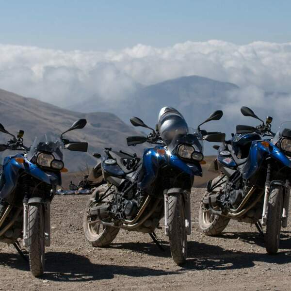 Motorradreisen Chile Coihayque Gletscher Teerstraße