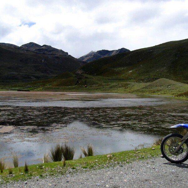 Motorradreisen Peru Cañón Huascarán Landschaft