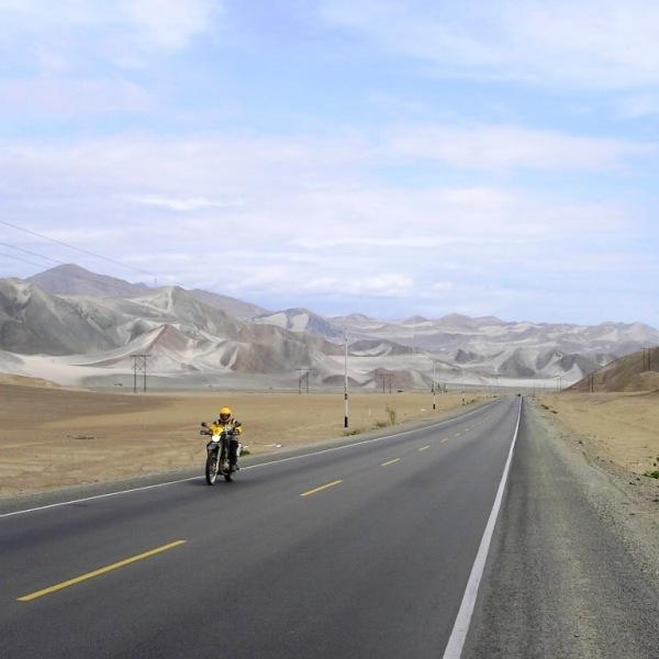 Motorradreisen Suedamerika Peru Canyons Mittagessen