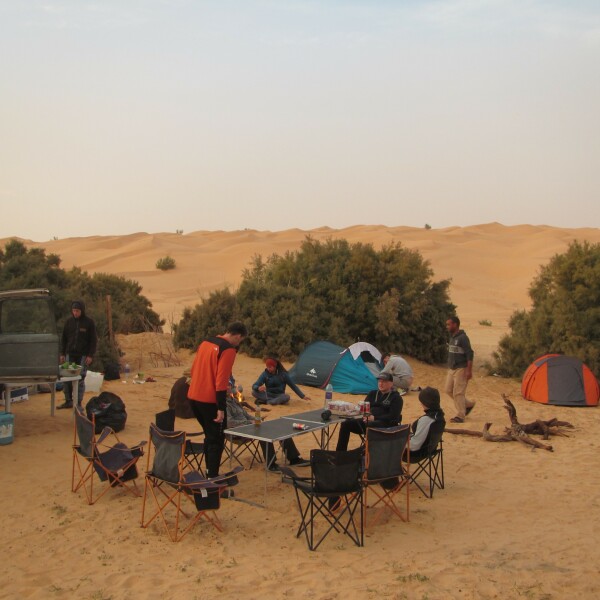 Motorradreisen Tunesien Star Wars Mos Espa Sandrunde