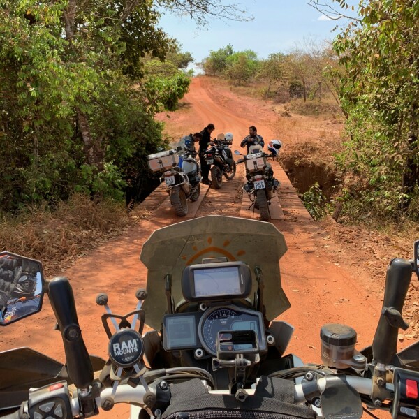 Motorradreisen Brasilien Achte Schleifen-Wertungsprüfung Navigation