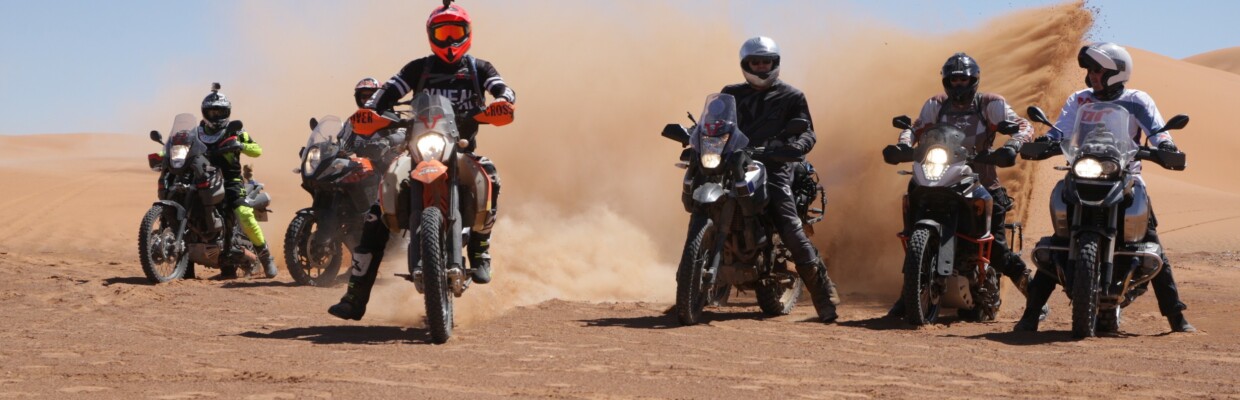 Motorradreisen Afrika, Dünen von Merzouga