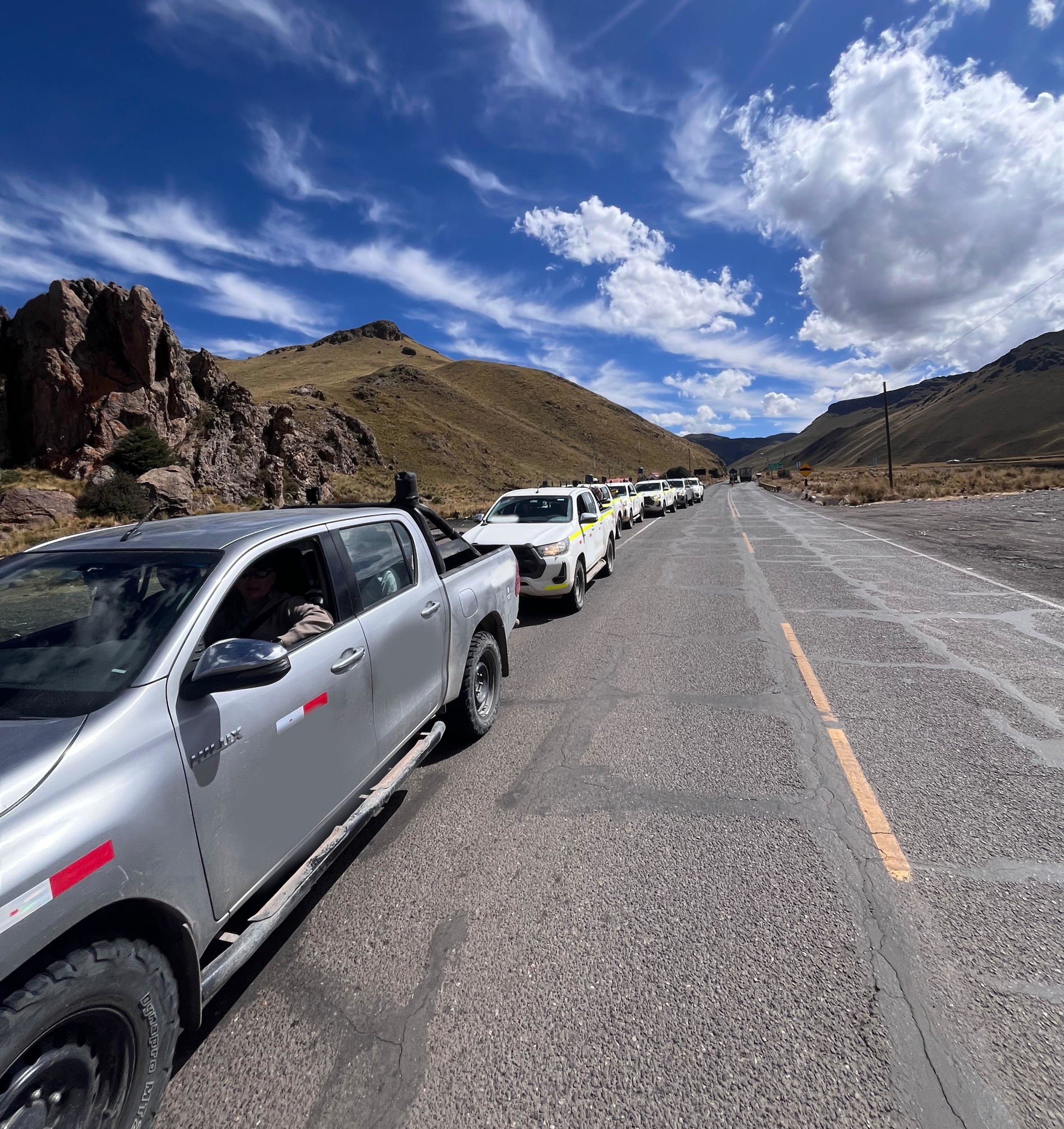 Peruanischen Andes Südamerika 4x4 Reisen
