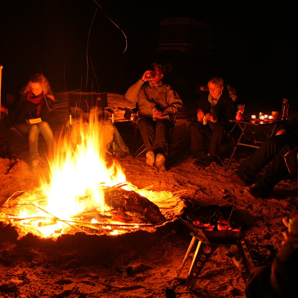 Offroad-Reisen Tunesien Wüste Oase Silvesterabend