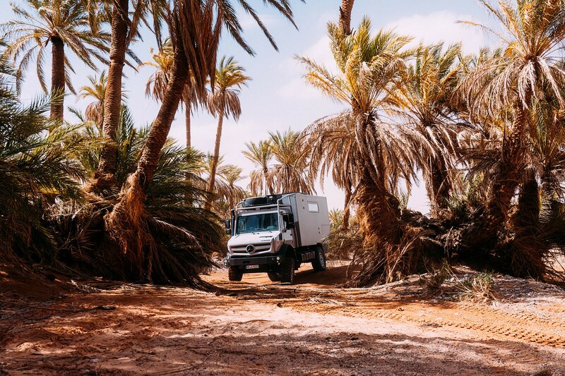 Unimog Tunesien: Expeditionsmobil in die Sahara