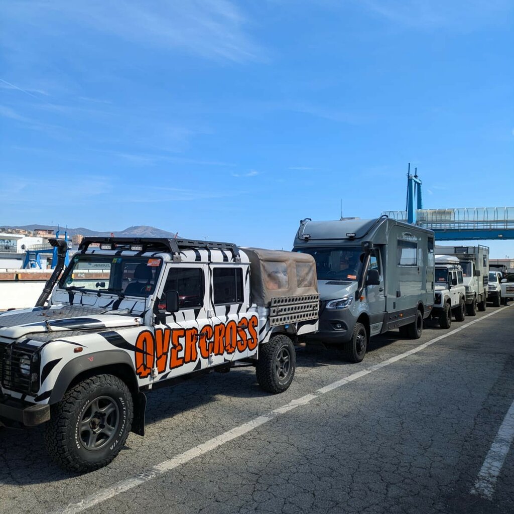 Día 1: Génova, comienzo de la ruta Sahara en camión